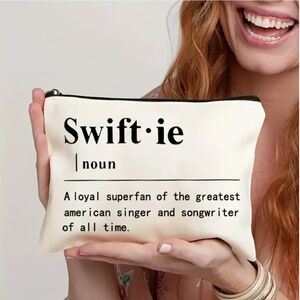Swiftie Inspired Makeup Pencil Bag Pouch